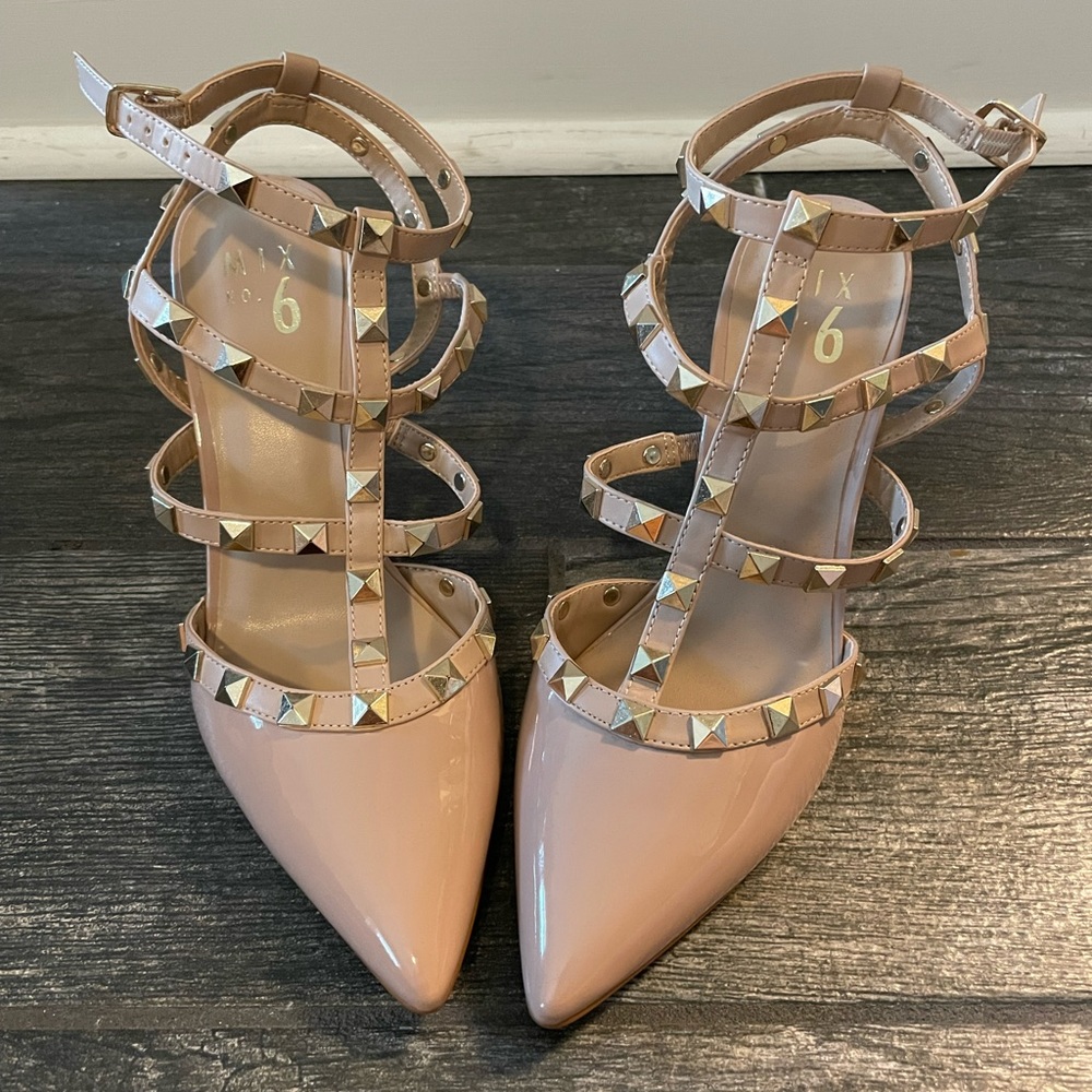Studded Heels